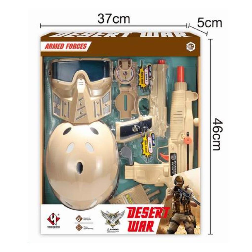 Kids Military Role Play Accessories Set